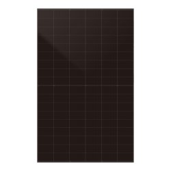 DAH Solar DHN-54Z16/DG(BB) 500 W helsvart bifacial glas-glas solpanel