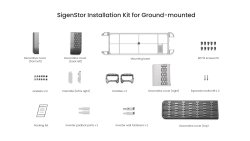 Sigenergy SigenStor Installation Kit – markmontage